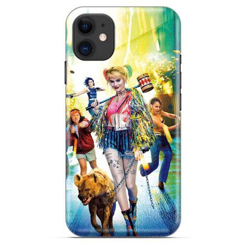 Apple iPhone 13 Mini Uyumlu Kılıf Harley Quinn (32) Soft Silikon Kılıf Lavanta pembesi