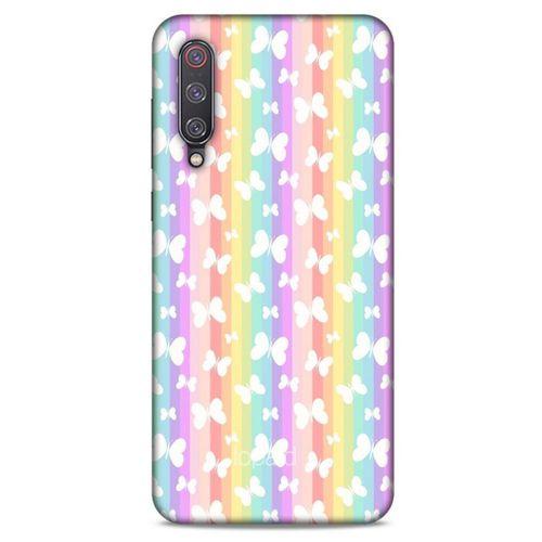 Xiaomi Mi 9 Kılıf Kelebek Etkisi (11) Tam Koruma Su Yeşili