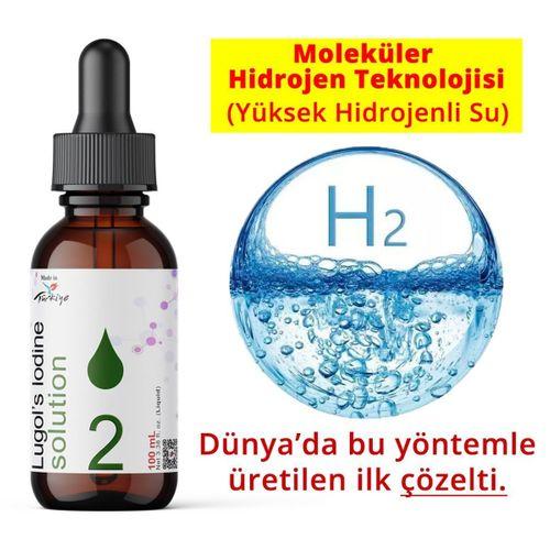 Dolar Kimya Lugol Çözeltisi %2 | Cam Damlalıklı Şişe | 50 mL