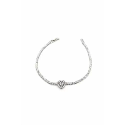 Kalpli Su Yolu Bileklik - Gümüş