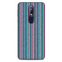 Ethnic Culture (72) Nokia 7.1 Kılıf Silikon Kapak Desenli