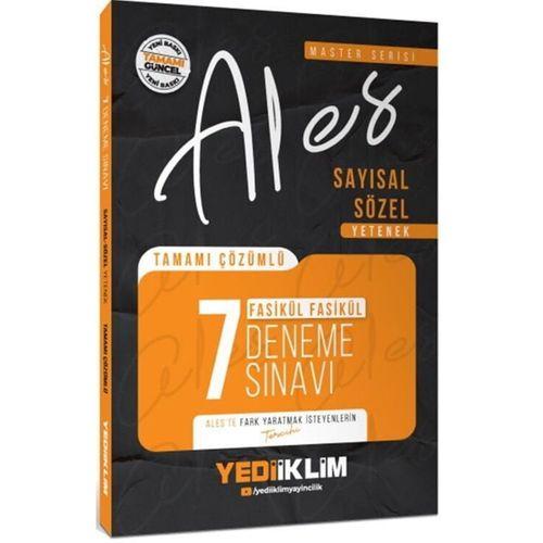 2026 Master Serisi ALES Sayısal Sözel Yetenek Tamamı Çözümlü Fasikül 7 Deneme Yediiklim Yayınları