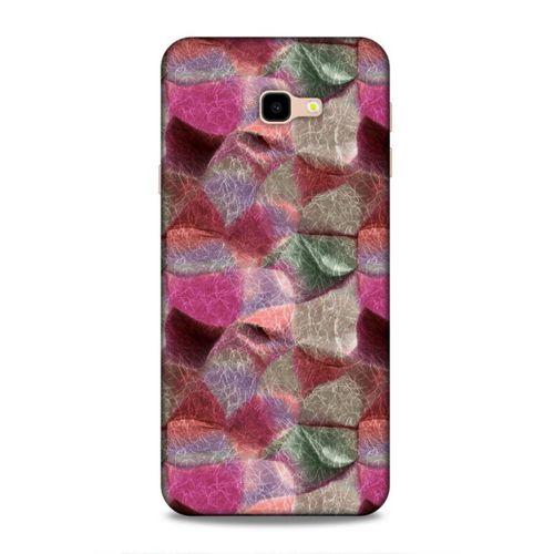 Samsung Galaxy J4 Plus Uyumlu Kılıf Romans (30) Silicone Case Pembe Yeşil