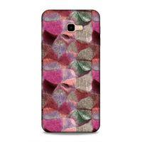 Samsung Galaxy J4 Plus Uyumlu Kılıf Romans (30) Silicone Case Pembe Yeşil