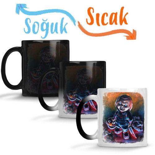 Chuck Sihirli Kupa Bardak Porselen