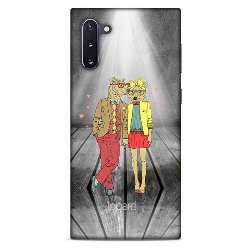 Samsung Galaxy Note 10 Kılıf FunnyMaX (35) Fit Design Kılıf Gri