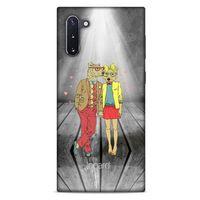 Samsung Galaxy Note 10 Kılıf FunnyMaX (35) Fit Design Kılıf Gri