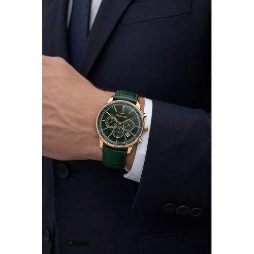 Slazenger Deri Kordon İç Fonksiyonları Aktif 10 Atm Suya Dayanıklı Erkek Kol Saati ESL.9.2539.03