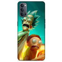 Oppo Reno 4 Uyumlu Kılıf Rick And Morty (24) Darbe Emici Kılıf Frank Palicky