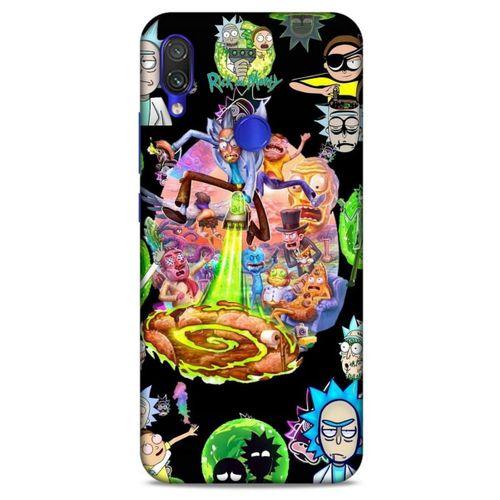 Xiaomi Redmi Note 7 Pro Uyumlu Kılıf Rick And Morty (39) Liquid Crystal Kılıf Shadow Council
