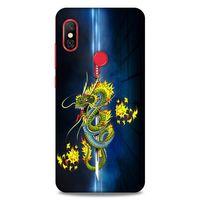 Lopard Xiaomi Redmi Note 6 Pro Uyumlu Kılıf Tattoo's (2) Kabı Ejderha Dövmesi