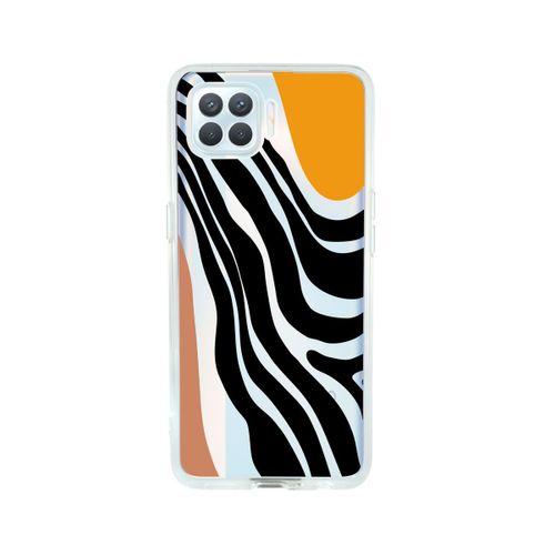 Oppo Reno 4 Lite Modern Art Şeffaf Telefon Kılıfı