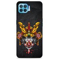 Lopard Oppo Reno 4 Lite Uyumlu Kılıf Tattoo's (37) Silicone Cover Siyah