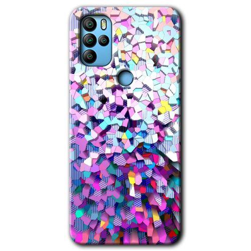 General Mobile GM 21 Pro Kılıf HD Desen Baskılı Arka Kapak - Mosaic Fragments Colorfull