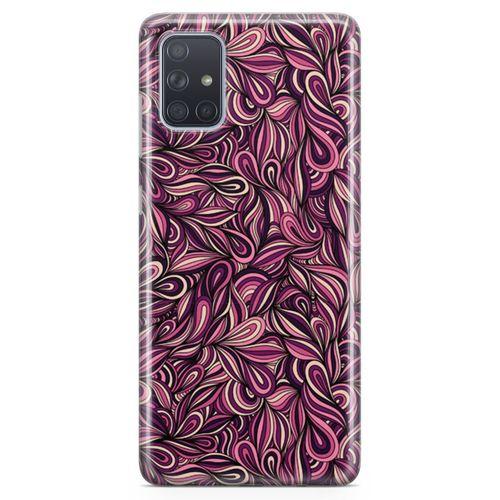 Samsung Galaxy A71 Kılıf Döngüsel Öğeler Arka Kapak Koruma Desenli Full Koruyucu