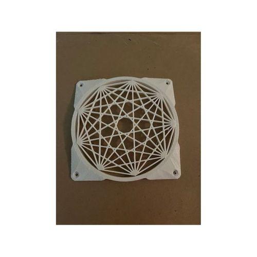 KGLW Doksangen Sonsuz Fan Izgarası 120mm 3D Baskı (Bu ürün Sadece Plastik parçadır - Almadan Önce Soru Sorabilirsiniz)