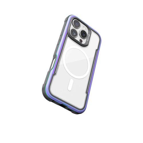 Apple iPhone 16 Pro Kılıf M-safe Şarj Özellikli Airbagli Raptic Shield Serisi Şeffaf Arka Yüzey Kapak