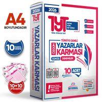 2026 YKS-TYT Yeni Sistem Yazarlar Karması Türkiye Geneli KURUMSAL 10lu Dijital Çözümlü Deneme Paketi