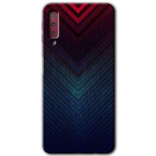 Potkal Hediye Fabrikası Samsung Galaxy A7 2018 Kılıf HD Desen Baskılı Arka Kapak - Abstract 4