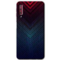 Potkal Hediye Fabrikası Samsung Galaxy A7 2018 Kılıf HD Desen Baskılı Arka Kapak - Abstract 4