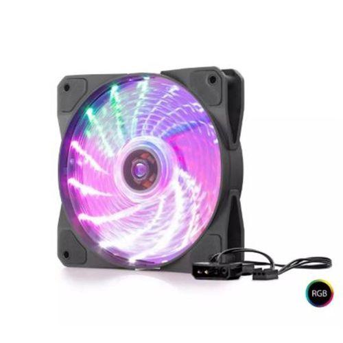 Hadron Hdx1519 Kasa Fanı Performans 4pin 12cm Rgb Siyah