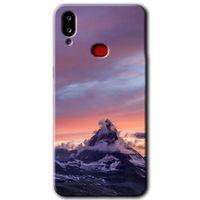 Samsung Galaxy A10s Kılıf Baskılı Kapak - Zirve +Tam Ekran Koruyucu