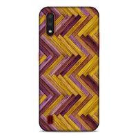 Lopard Samsung Galaxy A01 Uyumlu Kılıf Wood'X (35) Fit Design Kılıf Baskılı