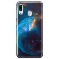 Samsung Galaxy A40 Kılıf Nasa Galaxy Arka Kapak Koruma Desenli Full Koruyucu