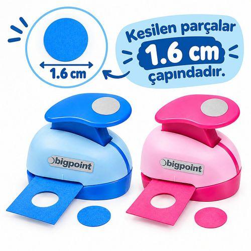 Bigpoint Şekilli Delgeç 1.6cm Yuvarlak