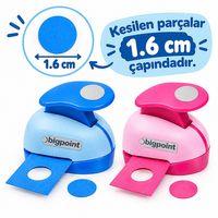 Bigpoint Şekilli Delgeç 1.6cm Yuvarlak