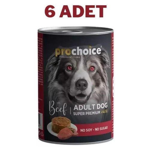 ProChoice Adult Dog Beef Pate Köpek Konservesi 6x400 gr