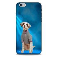 Apple Iphone 6S Plus Kılıf Köpek Kıyafetleri (40) Fit Silikon Kılıf Dalmaçyalı Tşirt