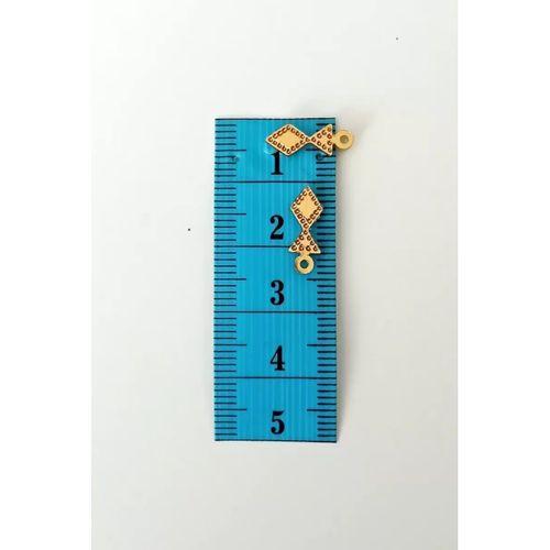 Oya Abiye Bileklik Kolye Pleksi Metalik Plastik Pul Altın Renk 24 gram 300 adet - BNC536