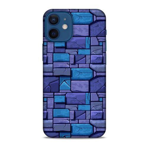 Apple iPhone 12 Mini Kılıf Baskılı Özel Seri Taşlı (11) Tam Koruma