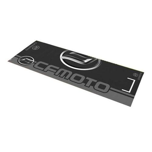 CF MOTO Cf Moto Uyumlu Gri Desenli 80 X 220 Cm Kaydırmaz Motosiklet Halısı