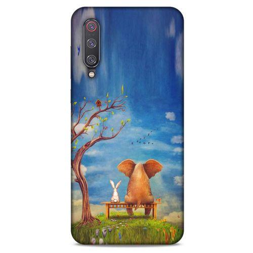 Xiaomi Mi 9 Kılıf Depresyon (28) Arka Kapak Kırmızı Siyah