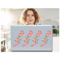 Defter Sticker,Laptop Sticker Pembe Güllü Pvc 70X50X0,5Cm