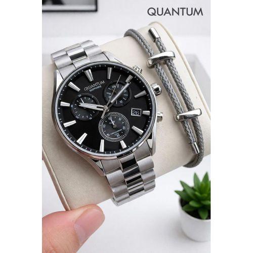 Quantum Sapphire Camlı İtalyan Bileklik Hediyeli 2 Yıl Garantili 10 Atm Erkek Kol Saati 1193.350