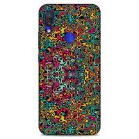Lopard Xiaomi Redmi Note 7 Uyumlu Kılıf Soyut Sanat (30) Desenli Silicone Case