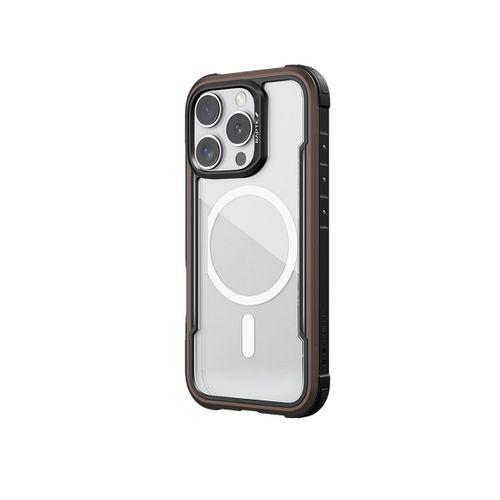 Apple iPhone 16 Pro Kılıf M-safe Şarj Özellikli Airbagli Raptic Shield Serisi Şeffaf Arka Yüzey Kapak