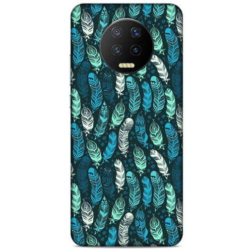 Lopard İnfinix Note 7 Uyumlu Kılıf Tüyler (46) Core Armor Kılıf