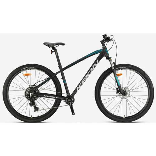 Kron XC 150 Pro Hidrolik Fren 29 Jant Dağ Bisikleti Mat Siyah-Turkuaz 48 cm