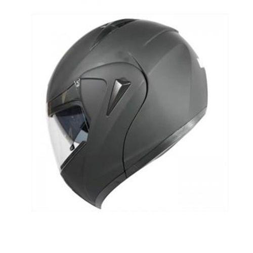 SEVGENT Kask Çene Açılır Vizörlü Md 808 - Vrt Parlak Siyah L Beden