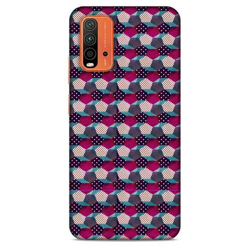 Lopard Xiaomi Redmi Note 9 4g Uyumlu Kılıf Geometrix (36) Glitter Kılıf