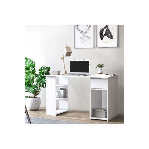 Ruum Store By Doğtaş ARMA Üç Bölmeli Çekmeceli Çalışma Masası Opak Beyaz