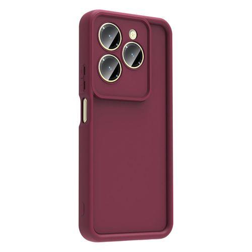 İnfinix Hot 40 Pro Kılıf Kamera Korumalı Zore Ananas Kapak