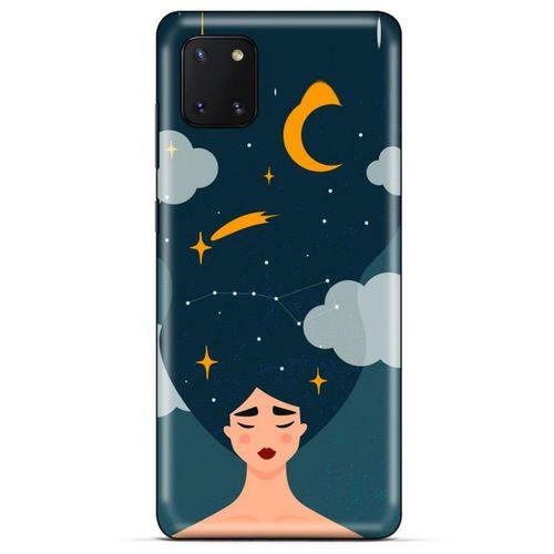 Huawei Y5P Kılıf Depresyon (26) Tpu Silikon Kılıf Açık Kahverengi