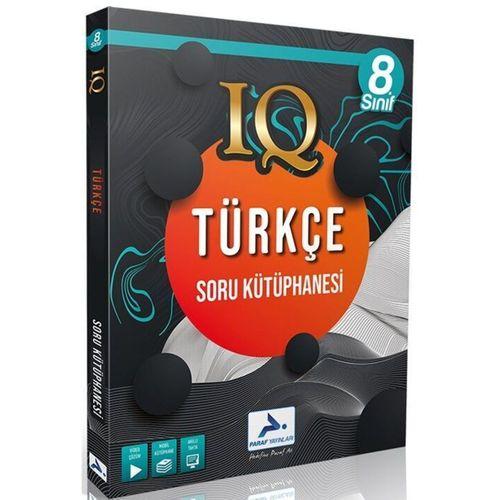 8. Sınıf LGS Türkçe IQ Soru Kütüphanesi Paraf Yayınları