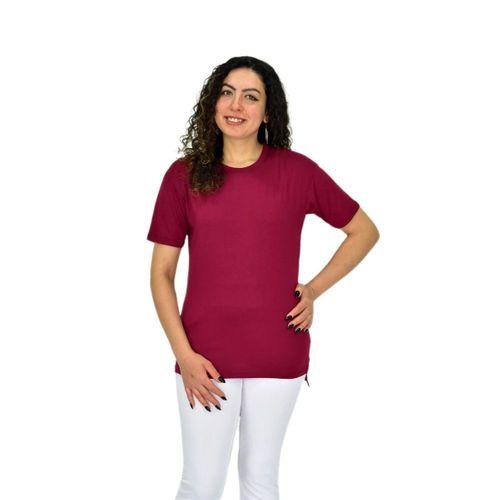 Kadın Yarım Kol Sıfıryaka Likralı Tişöt  BGL-ST04652