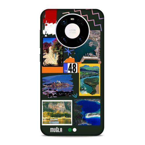 Lopard Huawei Mate 40 Pro Uyumlu Kılıf Şehirli ※ (48) Muğla Bumper Kılıf